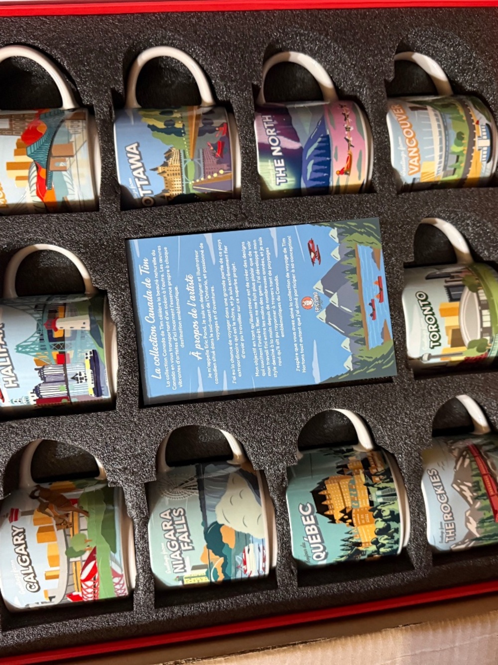 Tim Hortons destination mugs